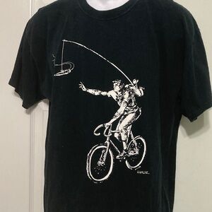 Black Cotton T-Shirt